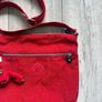 Kipling Arto Medium Crossbody Bag Red Rouge Image 3