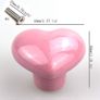 10PCS Heart-Shaped Drawer Pulls Ceramic Knobs for Cabinet, Kids Room Drawer, Dresser Drawer, with Screw (FREE SHIPPING) Image 3