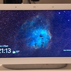 Google Nest Hub 2nd Generation (model GUIK2) in Chalk