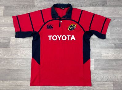 Vintage 2005 Canterbury Munster Rugby Jersey Shirt Mens Medium