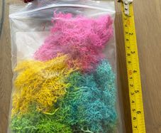 Artificial moss pack - 6 colours