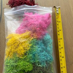 Artificial moss pack - 6 colours
