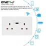 Smart Wi-Fi Twin Socket with USB Image 6