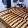 5ft solid wood oak bed Image 3