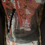 womens top long sleeve v neck brown tones size 10 Image 4