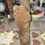 Beautiful Large Old Hand-Carved Wooden Eagle Statue with Outstretched Wings Postage Available Image 5