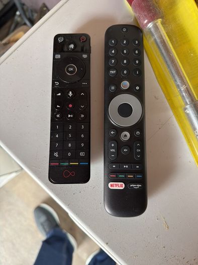 2 remote controls