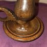 Lourdes Wooden Candlestick holder Image 2