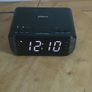 Groov-E FM Alarm Clock Radio with USB & Wireless Charging - Black | GVWC06BK Boxed Image 3