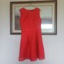 Red Summer/Evening Dress-Paris owned Mystique Image 4
