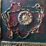 Vintage 9k Gold box necklace Image 2