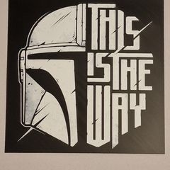 Star Wars 3d printed picture