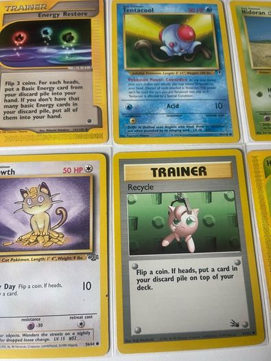 Vintage Pokemon Cards Lot