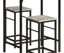 Dining table and 2 stools