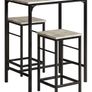 Dining table and 2 stools Image 3