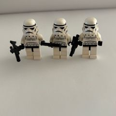Lego Star Wars Minifigures Imperial Stormtrooper black head dotted mouth