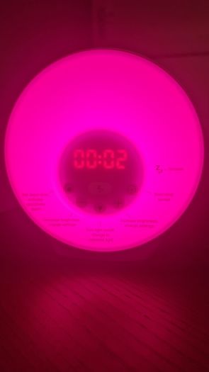 Lumie Sunrise Wake-Up Light. Alarm Clock. Brand New