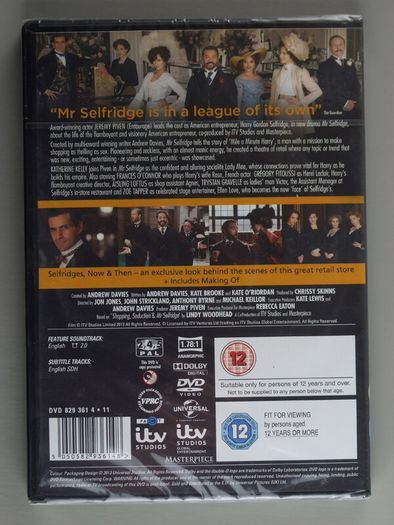 Period drama TV shows (DVD)