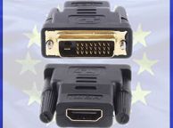 main image for ad New Gold Plated Male DVI to Female HDMI Adapter Converter Connector #291
