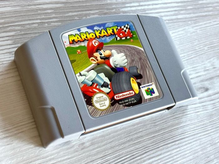 N64 Mario Kart 64 Boxed and Minty