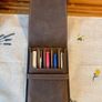 Fountain Pen - Genuine Leather 5 Pen Case - Dee Charles - brand new Image 3