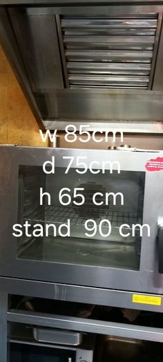 Coven Combi Oven, Extractor hood and table
