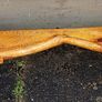 Rustic Driftwood Stove Mantle / Shelf Image 3