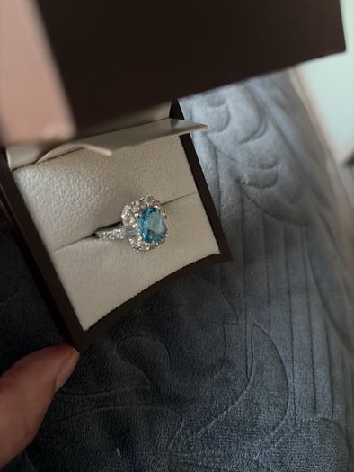 topaz dress ring