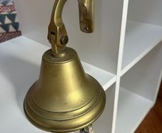 Vintage Maritime Brass Bell wall mounted