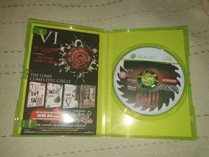SAW Top Xbox 360 Game For Sale Here