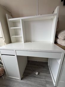 ikea desk with drawer