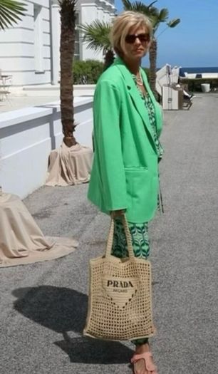 Fab Zara Bloggers Insta Famous Green Printed Co Ord Set Shirt and Wide Leg Trousers