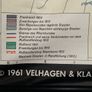 Vintage 1961 German School Wall Map. Napoleons Europe. Image 2