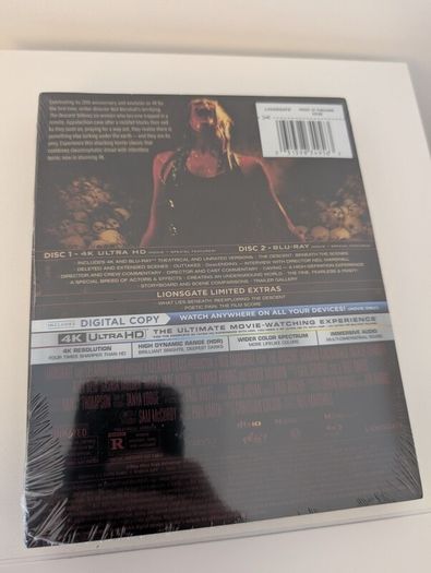 The Descent 4K Ultra HD Blu-ray US Import Lionsgate Limited Edition Sealed