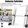 Multi-Purpose Aluminium Telescopic Ladder | A-Frame & Straight Ladder Image 7