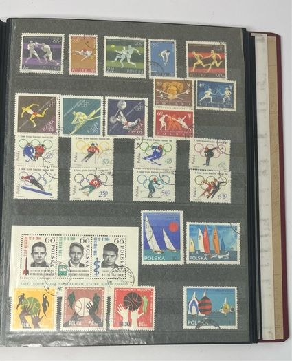 Collection: Poland Stamps mainly used however some mint noted along with some miniature sheets on 38 pages