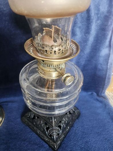 Victorian working oil lamps