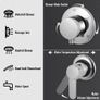 5 in 1 fashion Shower Tower Panel Stainless Steel with shower screen bathroom electric shower (FREE SHIPPING) Image 2