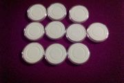 10 x Universal Plastic Coin Capsule / Protector / Case / Storage Box, 30mm