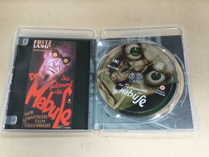 Eureka masters of cinema das testament des dr m abuse blu ray