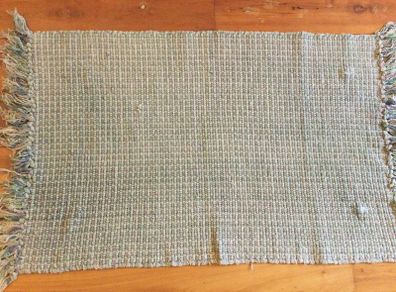 Green rug