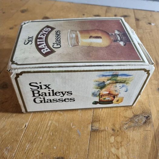 Baileys glasses in original box