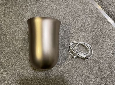Lexon Oblio wireless phone charger and UV sanitising station