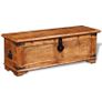 Storage Chest Rough Mango Wood Image 5