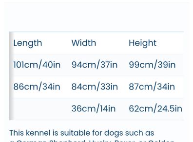 XL Dog Kennel