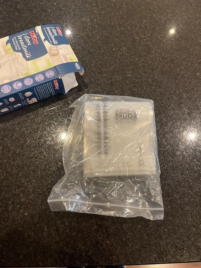 nuby breastmilk storage bags