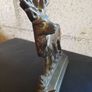 Antique Brass Stag Doorstop Image 5