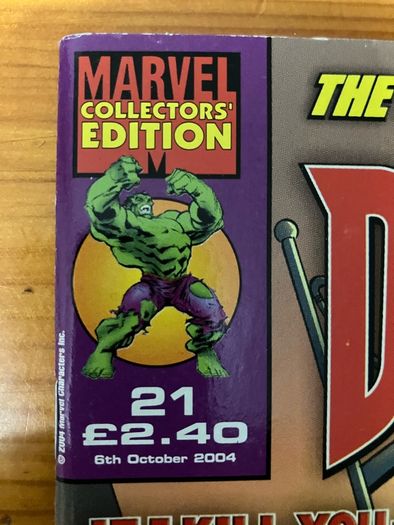 Comic: 'Daredevil And The Incredible Hulk' no.21 /2004