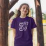 In My 67 Era Hoodie for Kids, Cute Trendy Youth Hoodie, Six Seven T-Shirt, Viral Kids Meme Tee, Tween Trendy Sweatshirt Image 5