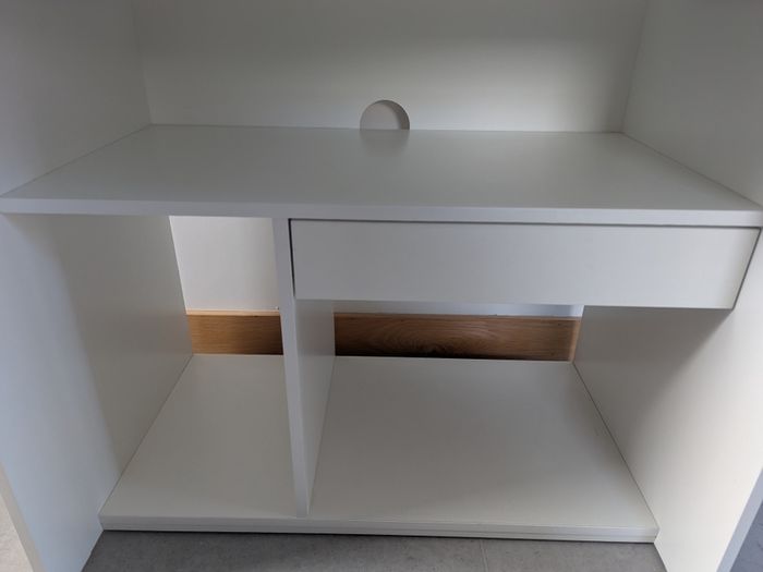 Ikea White desk Goliat